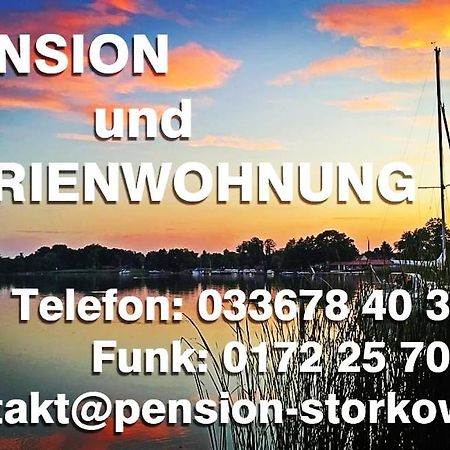 Pension Und Ferienwohnung Walther App. 2 Storkow  Buitenkant foto
