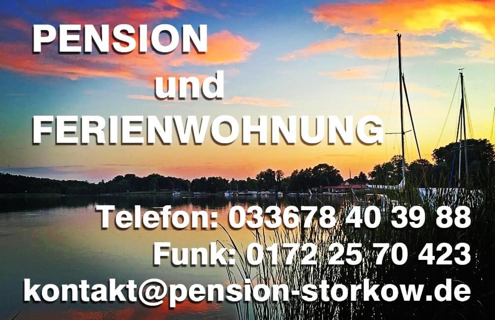 Pension Und Ferienwohnung Walther App. 2 Storkow  Buitenkant foto